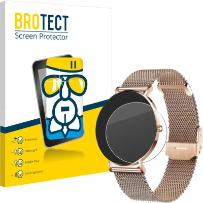 Afbeelding van BROTECT Screenprotector voor Xcoast X Watch Siona 2 Folie Beschermfolie Beschermglas transparant