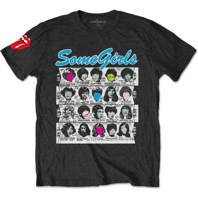 Afbeelding van The Rolling Stones Some Girls Album Heren T shirt 2XL Zwart