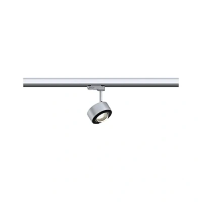 Afbeelding van Paulmann ProRail3 Spot Aldan 9W Sil 3000K 3Ph dim 91388 Systeemlamp (basis) 8.00 W LED Zilver, Zwart
