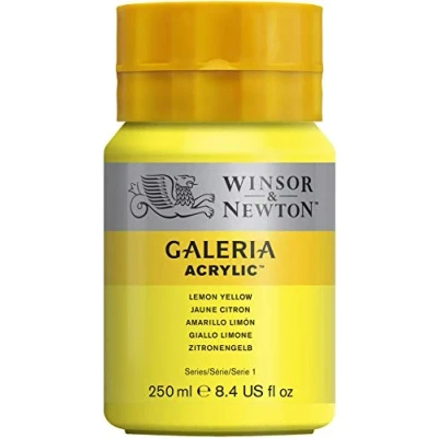Image de Winsor &amp; Newton Acrylique Galeria 250ml Jaune Citron Série 1