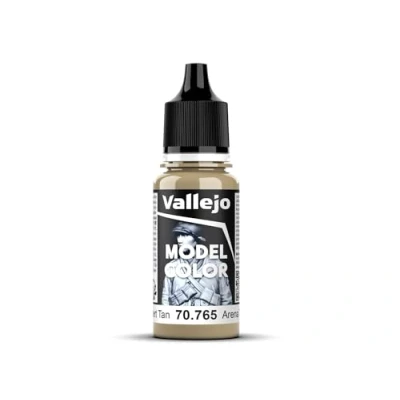 Afbeelding van Vallejo 70765 Model Color Desert Tan Acryl 18ml Verf flesje