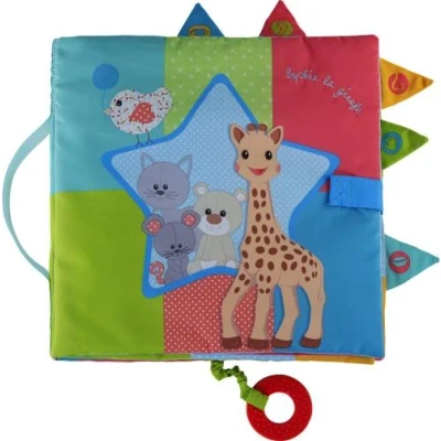 Image de Livre Tissu Sensitive Book Sophie la Girafe Vulli