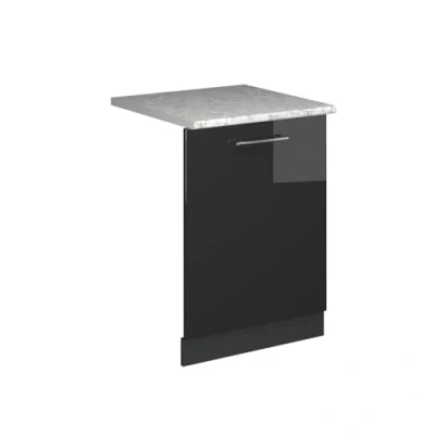 Afbeelding van Vicco Fame Line Pare vaisselle Anthracite brillant 60 cm AP Marbre