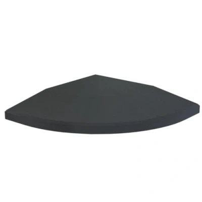 Afbeelding van Flow Fitness Hoekprofiel Rubberen Tegel 20 x 2 cm