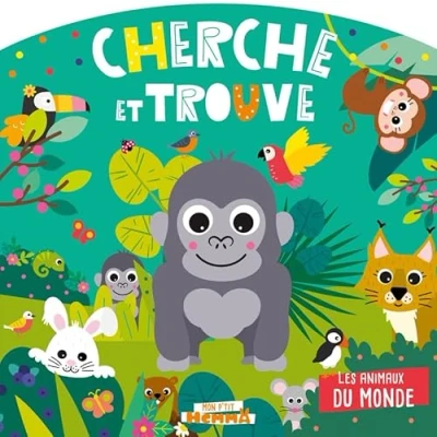 Afbeelding van ANIMAUX DU MONDE CHERCHE ET TROUVE