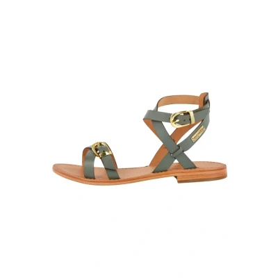 Afbeelding van Les Tropeziennes par M Belarbi Hepana Sandalen, Dames, Maat: 38, Tilleul Leer