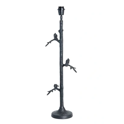 Afbeelding van Light &amp; Living Lampvoet BRANCH 14x14x66 Zwart