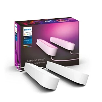 Afbeelding van Philips Hue Play Lichtbalk White &amp; Color Wit Duo Pack