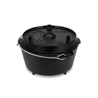 Afbeelding van Petromax Dutch Oven FT9 met pootjes 9,5 liter
