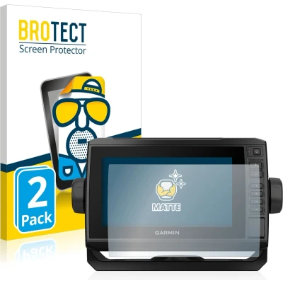 Afbeelding van BROTECT Screenprotector voor Garmin ECHOMAP UHD 72cv Folie Beschermfolie matte (2 Stuks)