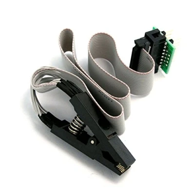Afbeelding van DollaTek SOIC16 SOP16 testtang voor EEPROM 93Cxx / 25CXX 24Cxx 25LXX Circuitprogrammering met adapter