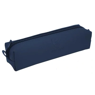 Afbeelding van GERMANUS Aurel Leren etui, made in EU, Blauw, schooltassenset, Schooltas set