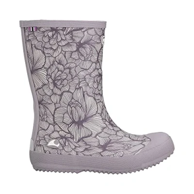 Afbeelding van Viking Indie Print Unisex Regenlaarzen voor kinderen, Maat: 34, Dusty pink/cream Kunststof