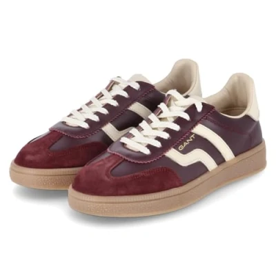 Afbeelding van GANT Cuzima Sneakers laag, Dames, Maat: 36, Port wine Leer