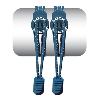 Afbeelding van LOCK LACES Elastische zelfbindende veters: snelsluitsysteem voor kinderen, atleten, volwassenen en senioren geen veters strikken nodig comfort fit &amp; stevige grip in één maat