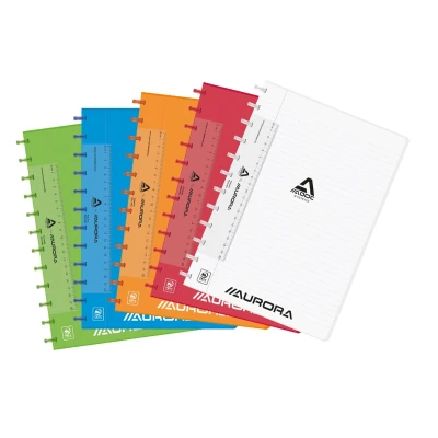 Afbeelding van Schrift Adoc A4 lijn144blz 90gr PP assorti
