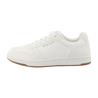 Afbeelding van TOM Tailor Licence Sneaker AUS Hochwertigem Sneakers laag, Heren, Maat: 45, White honey Pu