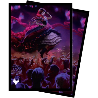 Afbeelding van Ultra PRO Magic: The Gathering Outlaws of Thunder Junction 100ct ChromaFuion Ft. Olivia standaard formaat kaarthoezen, bescherm en bewaar je speelkaarten, MTG kaarten, hoezen