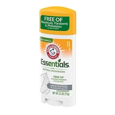 Afbeelding van Arm &amp; Hammer Essentials with Natural Deodorizers Unscented 71 g