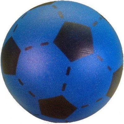 Afbeelding van Overige Merken Soft Voetbal 20 Cm Blauw/Zwart