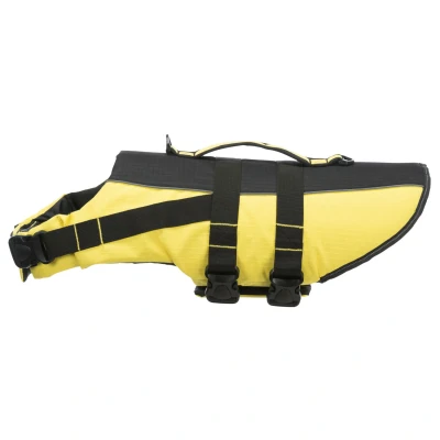 Afbeelding van Trixie Zwemvest Voor Honden Geel&amp;Zwart Reddingsvest 55 cm
