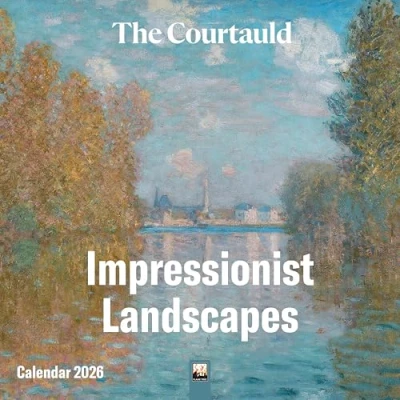 Afbeelding van The Courtauld: Impressionist Landscapes Wall Calendar 2026 (Art Calendar)