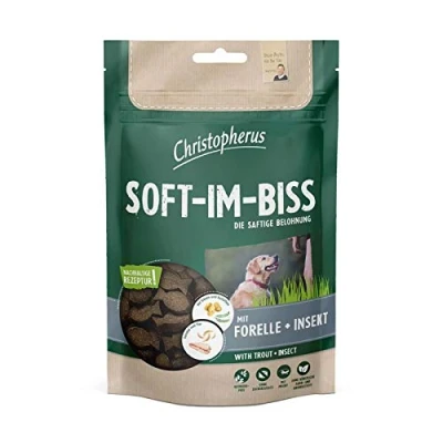 Afbeelding van Christopherus Dog Snack Soft im Biss 12x125g Forelle