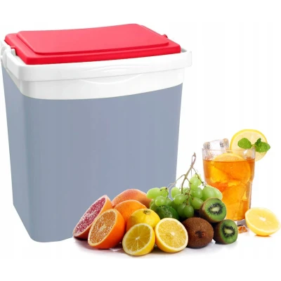 Afbeelding van Eda Tropic koelbox 25 liter kunststof grijs 39 x 29 42 cm