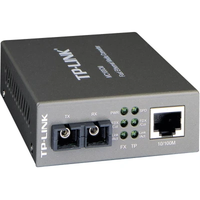 Afbeelding van TP LINK MC100CM Netwerk mediaconverter LAN, SC Simplex 100 MBit/s