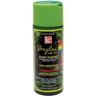 Afbeelding van Fantasia IC Brazilian Hair Oil Keratin Treatment 177ml