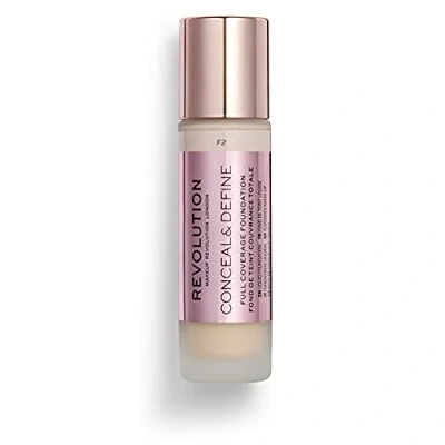 Afbeelding van Makeup Revolution, Conceal &amp; Define Foundation F8.5, 23 ml