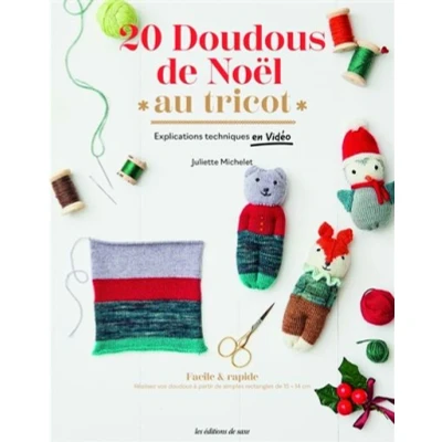 Image de 20 doudous de Noël au tricot