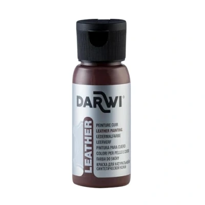 Afbeelding van DARWI Leerverf, 50 ml, cacao