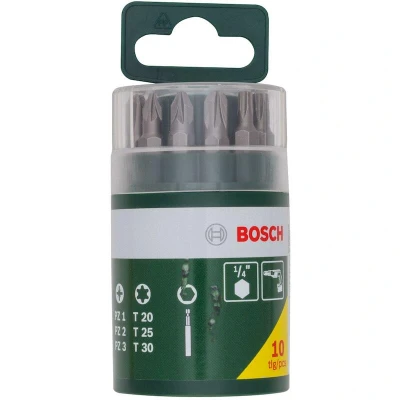 Afbeelding van Bosch Schroefbitset 10 delig