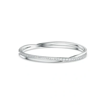 Afbeelding van Swarovski dames Rows bangle met kristal in de kleur Zilver