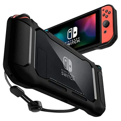 Image de Spigen Rugged Armor Compatible avec Switch Étui/Coque Noir Mat