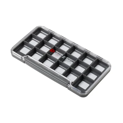 Afbeelding van Greys Slim Waterproof Fly Box 18 Compartimenten Tacklebox
