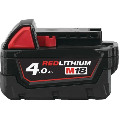 Afbeelding van Milwaukee Accu Li Ion M18 B4 (18 V / 4,0 Ah Red Ion)