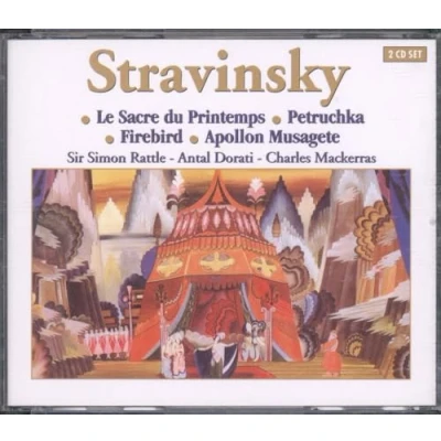Afbeelding van Stravinsky: Sacre du Printemps, Petruchka, Firebird etc / Rattle et al