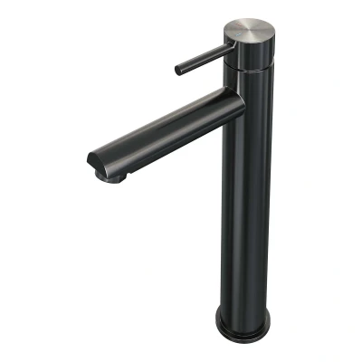Afbeelding van Brauer gunmetal Edition Wastafelmengkraan opbouw hoog model a PVD geborsteld