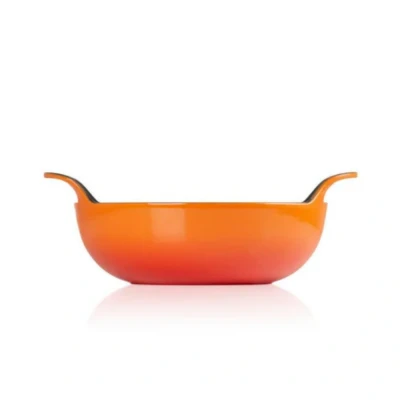 Afbeelding van Le Creuset Gietijzeren Balti pan In Oranjerood 24cm