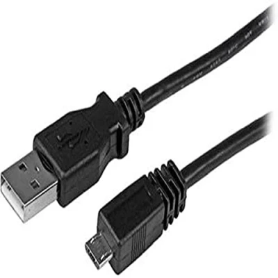 Afbeelding van Kabel USB naar Micro Startech UUSBHAUB1M A B Zwart