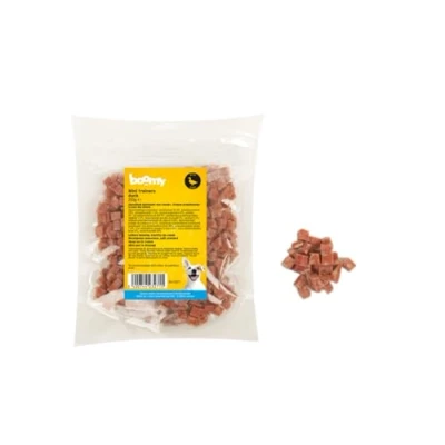 Afbeelding van Boomy Mini Trainers Zachte hondensnacks Hondensnoepjes Eend 250g