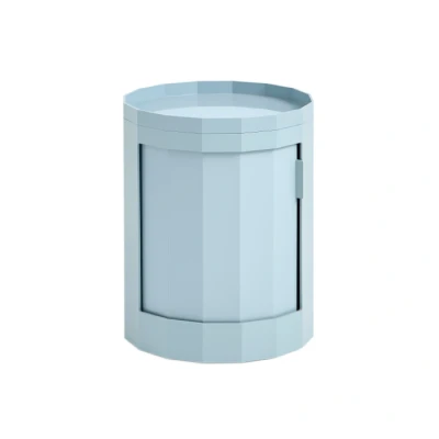 Afbeelding van HAY Facet Cabinet Low Blauw Pot Interieur