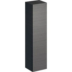 Afbeelding van Geberit Xeno2 hoge kast met deur en binnenspiegel, scultura grijs 400