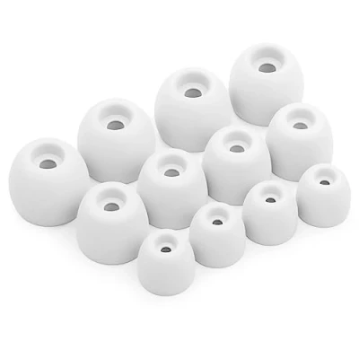 Afbeelding van Okuli 12 x siliconen oordopjes voor Samsung Galaxy Buds 2 Pro hoofdtelefoon, wit