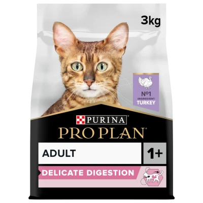 Afbeelding van Pro Plan Cat Adult Delicate Kalkoen&amp;Rijst Kattenvoer 3 kg