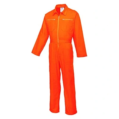 Afbeelding van Portwest Katoenen pak, kleur: oranje, maat L