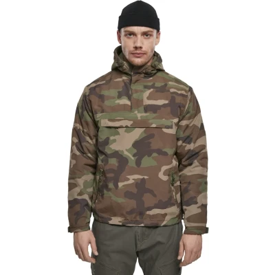 Afbeelding van Brandit Windjack, Heren, Maat: Medium, Olive camo