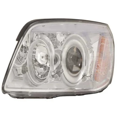 Afbeelding van ABAKUS 235 1112LMLDEM1 Koplampen Links H7/H1 Transparent Zonder lamphouder Met regelmotor voor LWR PX26d, P14.5s CHEVROLET: Captiva